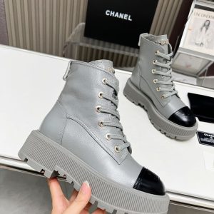 Chanel ショート ブーツ レディース