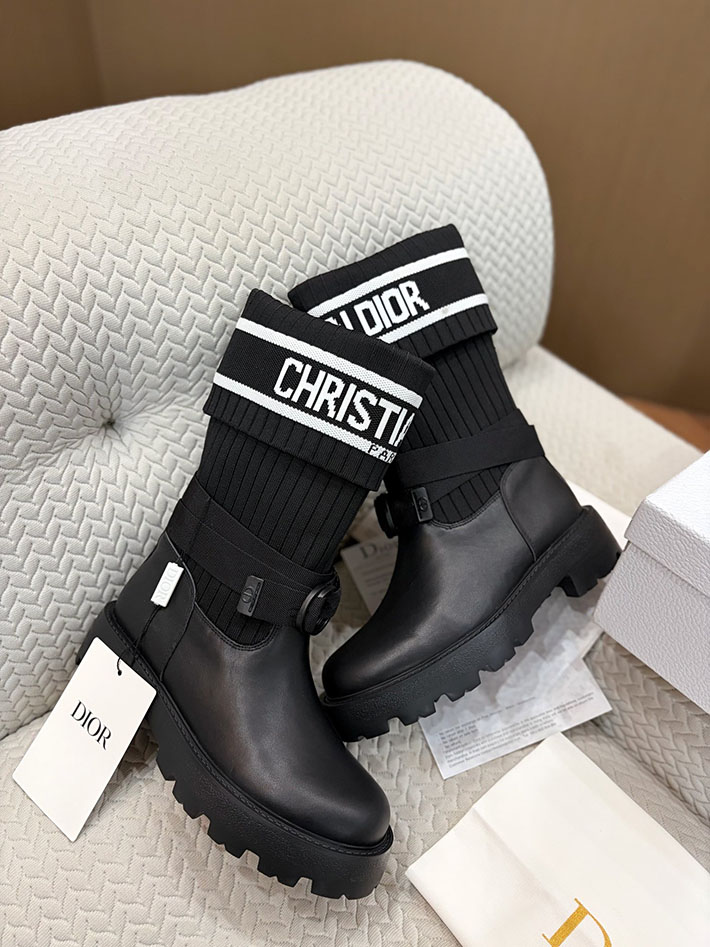 最高級ディオールスーパーコピー Dior Stivaletto D-Major ショートブーツ 2628173 ショートブーツ レディース コーデ - 画像 (9)