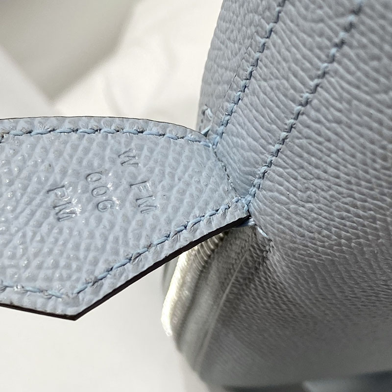 エルメス ボリード バッグ HERMES ボリード1923 25 ブルーペール ヴォーエプソン シルバー金具 2627402 ボリード25 定価 - 画像 (4)