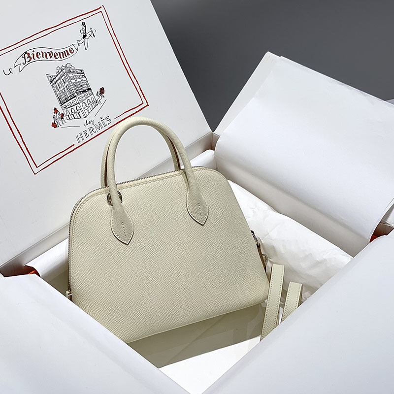 エルメス ボリード バッグ HERMES ボリード1923 25 クレ ヴォーエプソン シルバー金具 2627406 ボリード 25 斜 めがけ - 画像 (9)