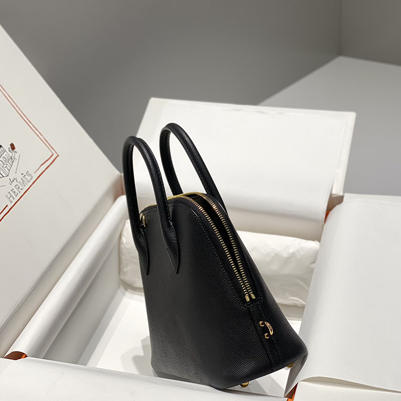 エルメス ボリード バッグ HERMES ボリード1923 25 黒 ブラック ヴォーエプソン ゴールド金具 2627412 エルメス ボリード 定価 - 画像 (7)