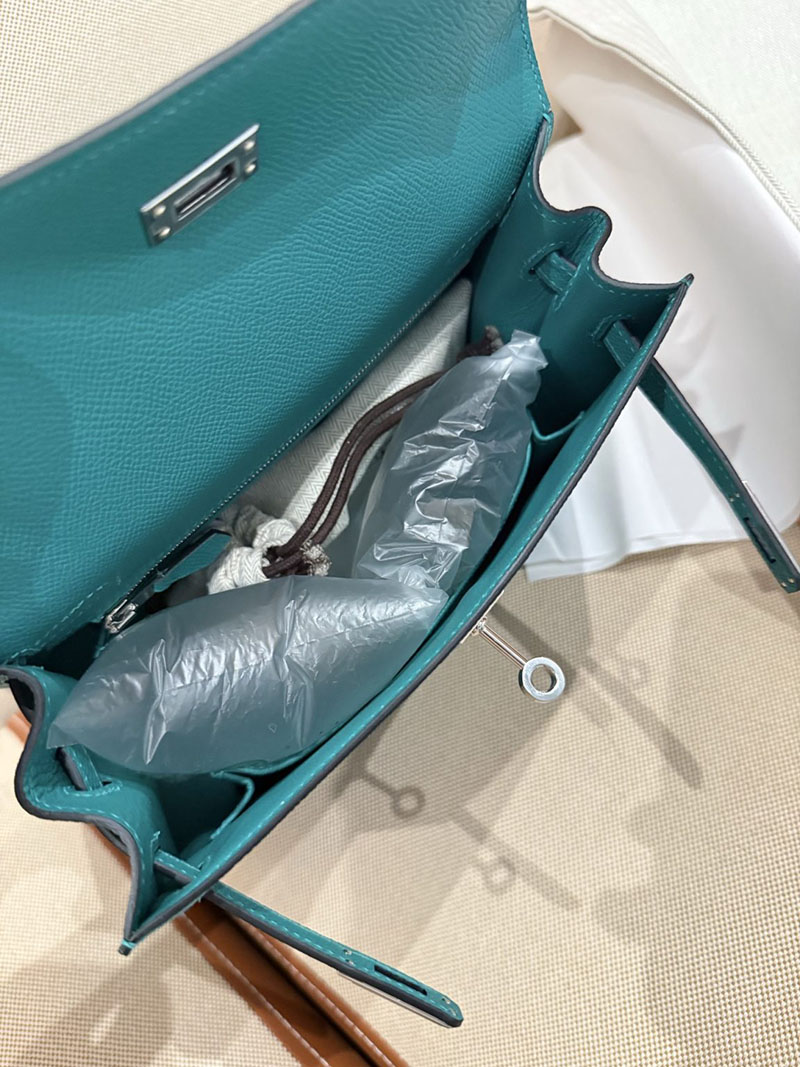 エルメス ケリー25 定価 HERMES ケリー25 外縫い ヴェールヴェロン ヴォーエプソン シルバー金具 2627494 エルメス専門店 おすすめ - 画像 (15)