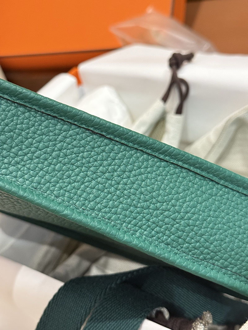 エルメスエブリンtpm定価 HERMES エヴリン 16 TPM マラカイト トリヨンクレマンス シルバー金具 2627508 エルメス専門店 - 画像 (8)