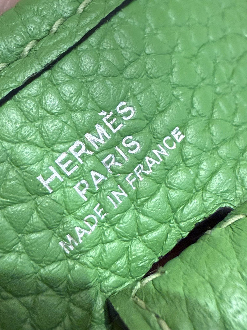 エルメス エブリン ミニ HERMES エヴリン 16 TPM ヴェールヴェルティゴ トリヨンクレマンス シルバー金具 2627512 エルメス専門店 - 画像 (4)