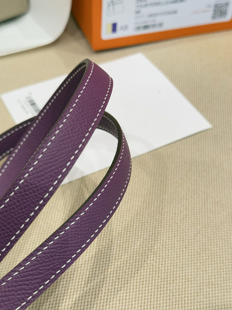 今 流行り の バック レディース ブランド HERMES ケリー25 内縫い トゥルティールグレー/アネモネ ヴォーエプソン シルバー金具 2627527 - 画像 (2)