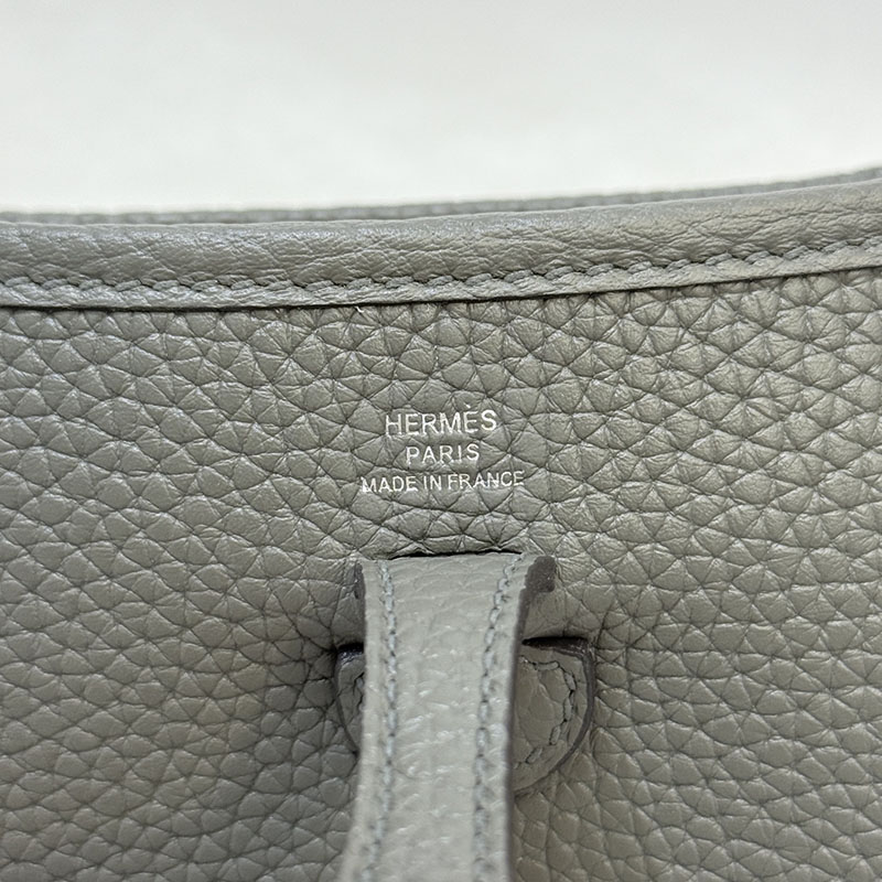 エブリン ミニ 人気色 HERMES エヴリン TPM グリメイヤー トリヨンクレマンス シルバー金具 2627664 エルメス 海外通販 - 画像 (7)