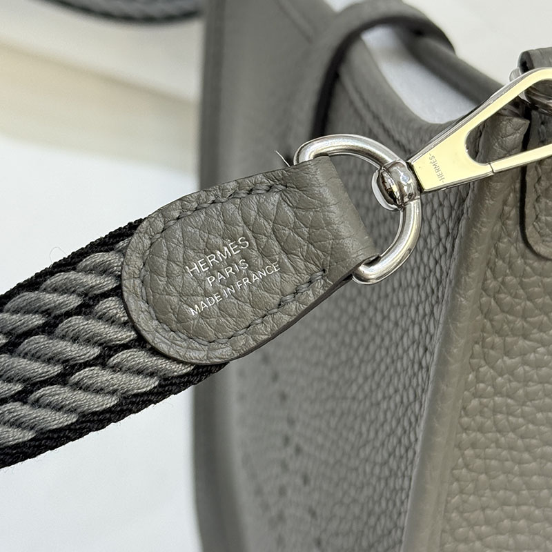 エブリン ミニ 人気色 HERMES エヴリン TPM グリメイヤー トリヨンクレマンス シルバー金具 2627664 エルメス 海外通販 - 画像 (5)