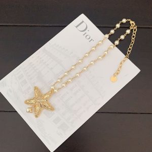 ディオール ネックレス パール