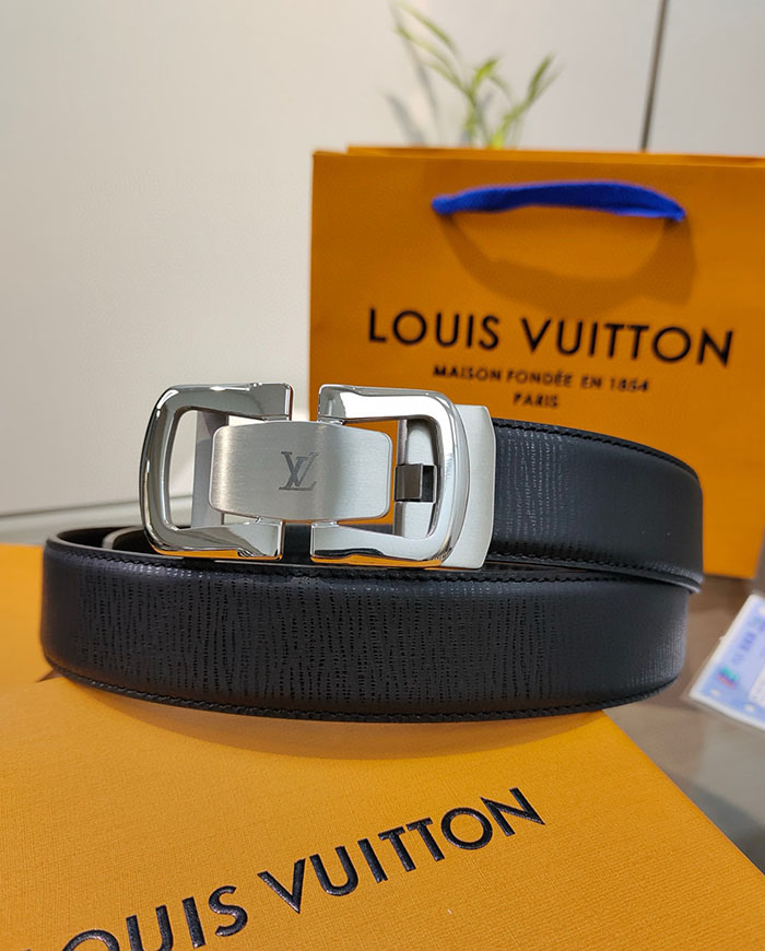 ルイヴィトンベルト激安販売 Louis Vuitton ビトン サンチュール・ポンヌフ タイガ レザー ベルト 26210215 ルイヴィトン ベルト 安い - 画像 (5)