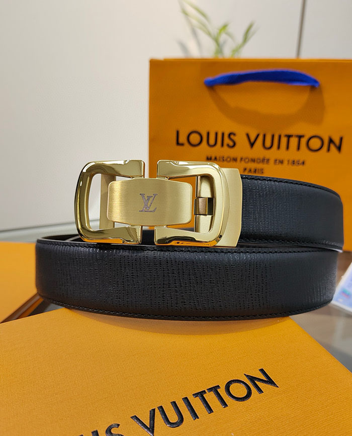 ルイヴィトンベルト激安販売 Louis Vuitton ビトン サンチュール・ポンヌフ タイガ レザー ベルト 26210216 ヴィトン ベルト メンズ - 画像 (6)