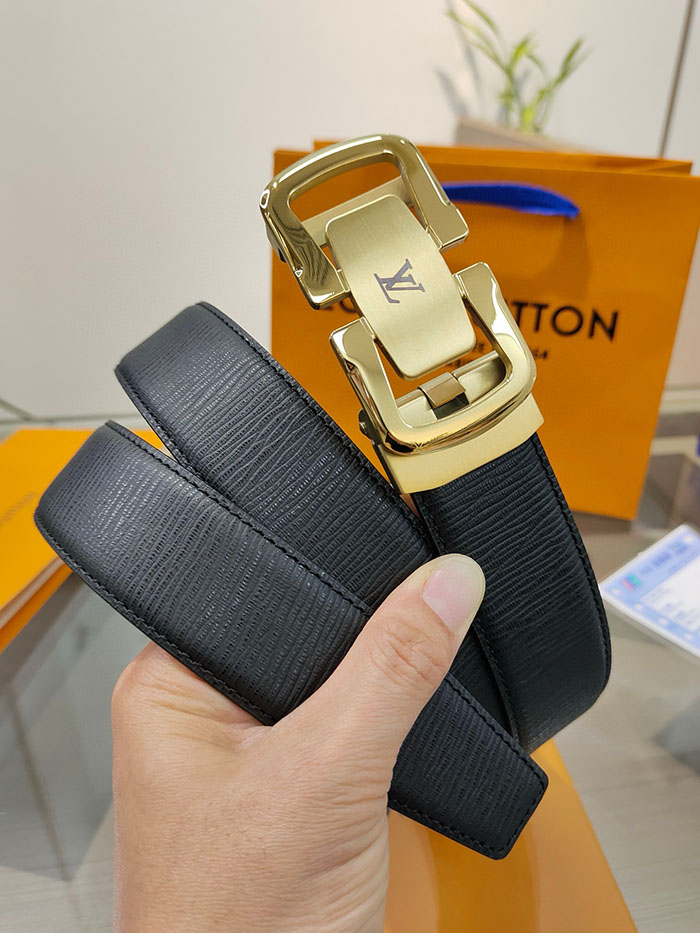 ルイヴィトンベルト激安販売 Louis Vuitton ビトン サンチュール・ポンヌフ タイガ レザー ベルト 26210216 ヴィトン ベルト メンズ - 画像 (5)
