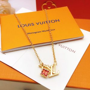ルイヴィトン ネックレス ゴールド