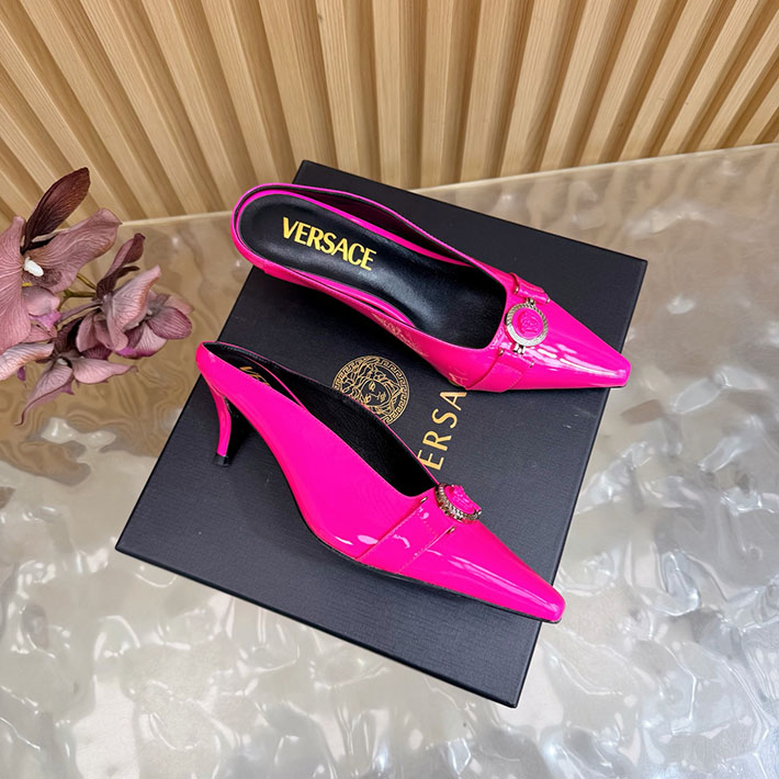最高級ヴェルサーチェスーパーコピー VERSACE ジャンニリボン 50mm スリングバック パンプス 2628249 歩きやすいパンプス 仕事 - 画像 (6)