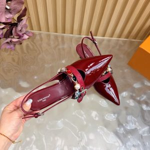 ルイヴィトン ヒール サンダル
