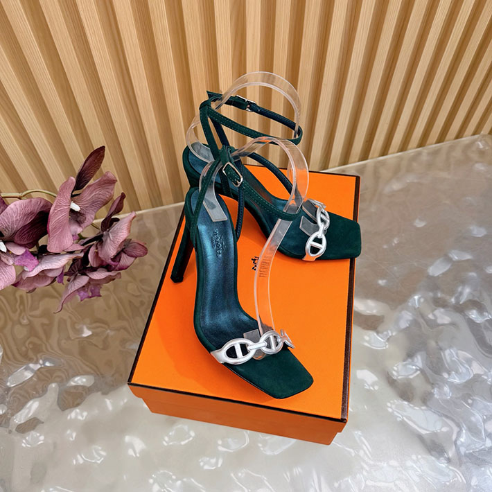最高級エルメススーパーコピー HERMES ライトサンダル Luz 105mm シェーヌダンクル サンダル 2628338 エルメス 靴 おすすめ - 画像 (9)