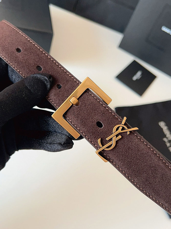 最高級サンローランスーパーコピー YSL モノグラム ナローベルト レディース レザー 26210381 サン ローラン ベルト アウトレット - 画像 (2)