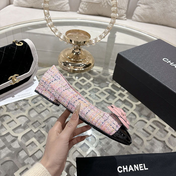 最高級シャネルスーパーコピー CHANEL 45mm 大人気バレリーナ フラットシューズ ピンク 2628384 シャネル バレエシューズ 人気 - 画像 (9)