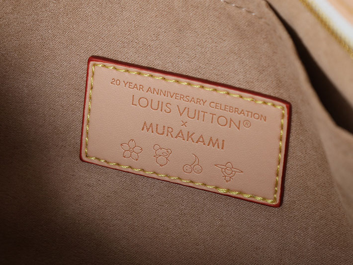 ルイヴィトン販売店舗 バッグ レディース LV × TM キャリーオール EW マルチカラー、ホワイト M27578 ルイヴィトン 村上隆 2026 - 画像 (3)