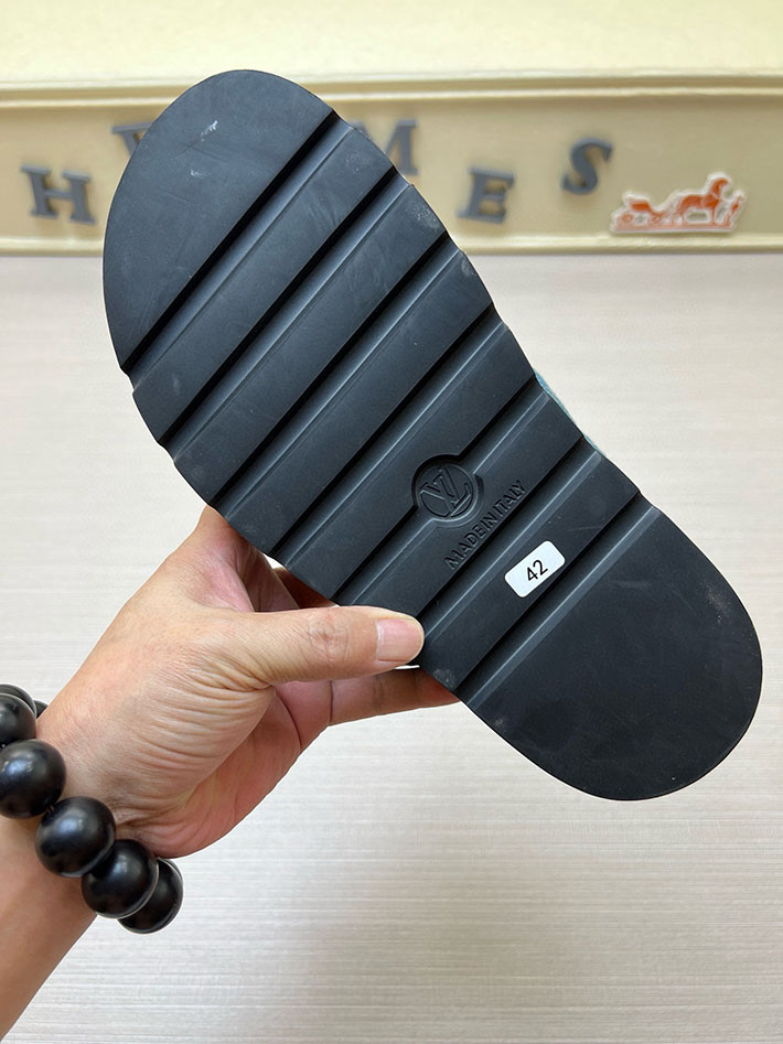 メンズ・レディース兼用 ルイヴィトン LV ボンディア サンダル デニム プールピロー ミュール 2629033 ルイヴィトン サンダル デニム - 画像 (4)