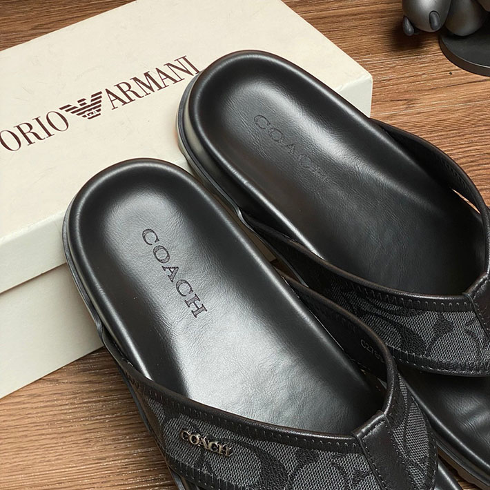 最高級コーチスーパーコピー COACH フリップ フロップ・シグネチャー キャンバス 2629070 コーチ サンダル メンズ - 画像 (9)
