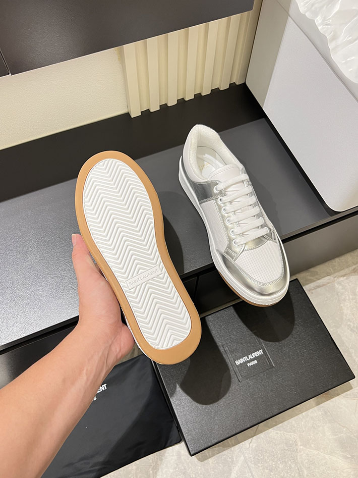 最高級サンローランスーパーコピー Saint Laurent SL/61 ロートップ スニーカー LOW-TOP SNEAKERS 2629093 サン ローラン スニーカー メンズ - 画像 (5)