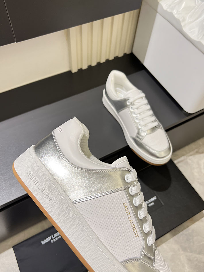 最高級サンローランスーパーコピー Saint Laurent SL/61 ロートップ スニーカー LOW-TOP SNEAKERS 2629093 サン ローラン スニーカー メンズ - 画像 (4)