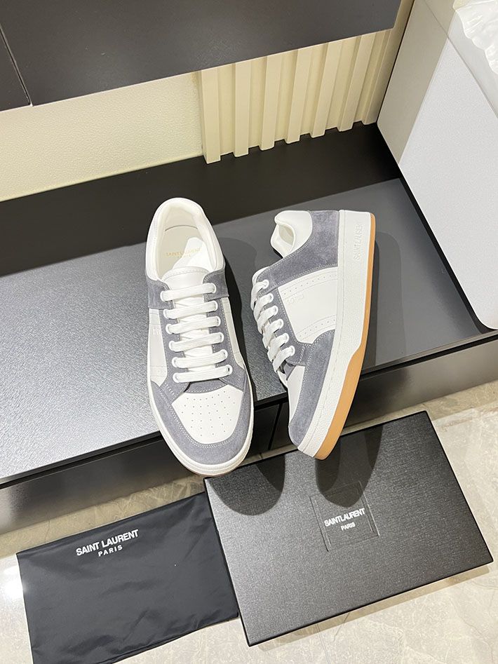最高級サンローランスーパーコピー Saint Laurent SL/61 ロートップ スニーカー LOW-TOP SNEAKERS 2629109 スニーカー メンズ おしゃれ 40代 - 画像 (8)