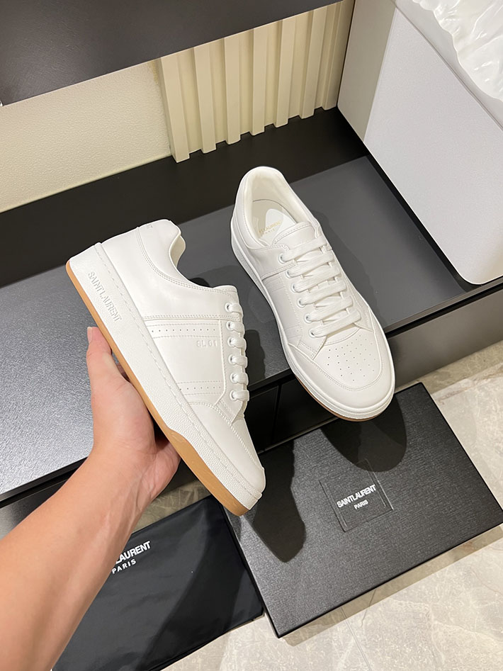 最高級サンローランスーパーコピー Saint Laurent SL/61 ロートップ スニーカー LOW-TOP SNEAKERS 2629110 スニーカー メンズ おしゃれ 20代 - 画像 (6)