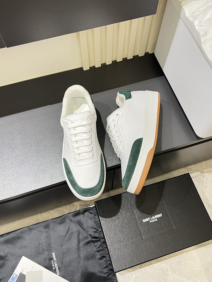 最高級サンローランスーパーコピー Saint Laurent SL/61 ロートップ スニーカー LOW-TOP SNEAKERS 2629128 スニーカー 人気 高校生 - 画像 (8)
