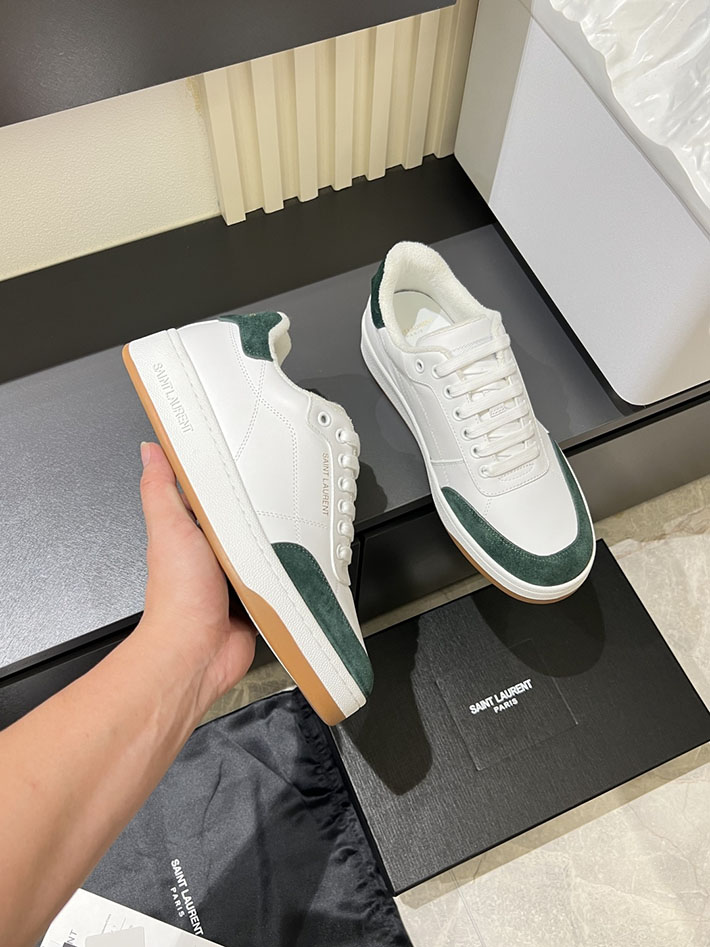 最高級サンローランスーパーコピー Saint Laurent SL/61 ロートップ スニーカー LOW-TOP SNEAKERS 2629128 スニーカー 人気 高校生 - 画像 (6)