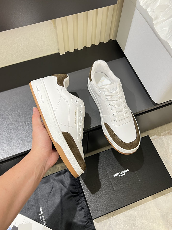 最高級サンローランスーパーコピー Saint Laurent SL/61 ロートップ スニーカー LOW-TOP SNEAKERS 2629129 品揃え豊富な靴屋 大阪 - 画像 (6)