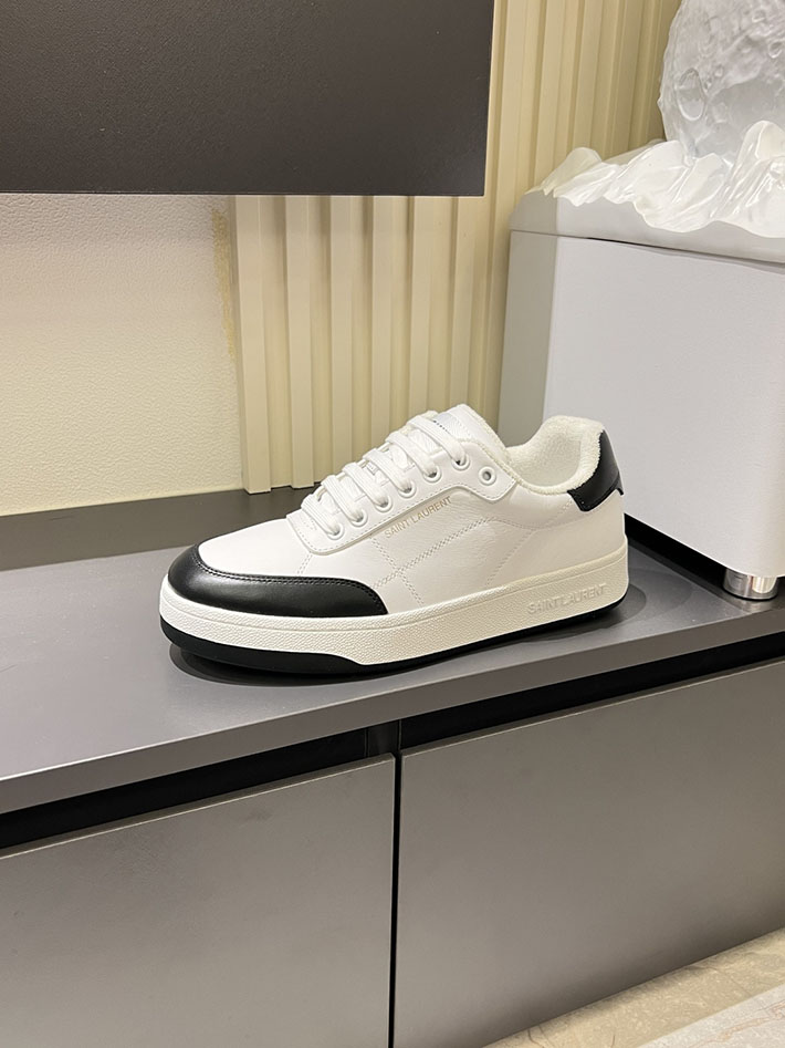 最高級サンローランスーパーコピー Saint Laurent SL/61 ロートップ スニーカー LOW-TOP SNEAKERS 2629132 カジュアルシューズ メンズ 人気 - 画像 (7)