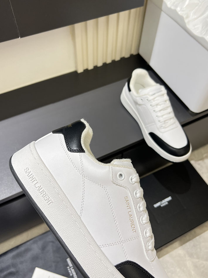 最高級サンローランスーパーコピー Saint Laurent SL/61 ロートップ スニーカー LOW-TOP SNEAKERS 2629132 カジュアルシューズ メンズ 人気 - 画像 (4)