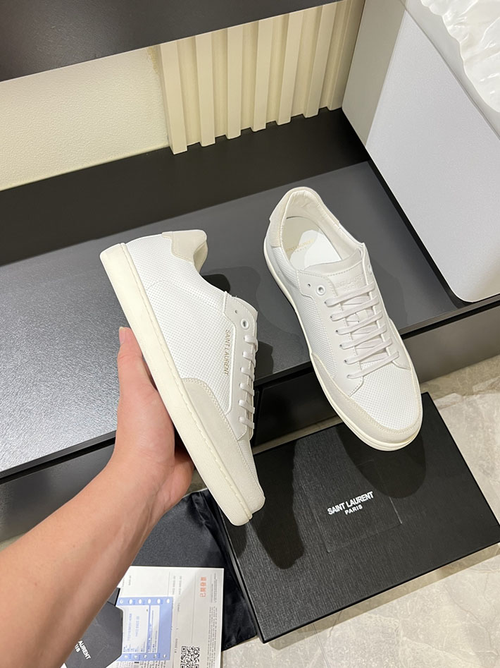最高級サンローランスーパーコピー コート クラシック スニーカー メンズ COURT CLASSIC SL/10 2629139 サン ローラン 靴 アウトレット - 画像 (6)