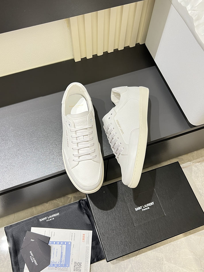 最高級サンローランスーパーコピー コート クラシック スニーカー メンズ COURT CLASSIC SL/10 2629141 サン ローラン スニーカー 白 - 画像 (8)
