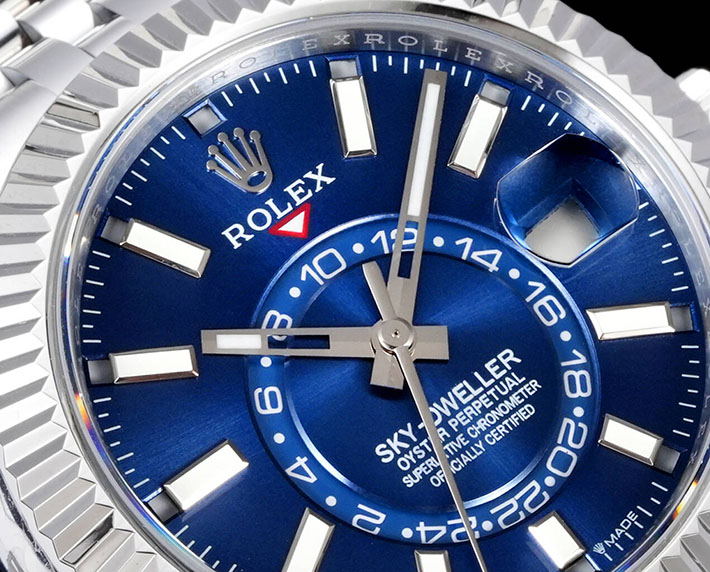 最高級ロレックススーパーコピー ROLEX Sky Dweller スカイドゥエラー ブライトブルー 2630142 ロレックス スカイドゥエラー ブルー - 画像 (8)