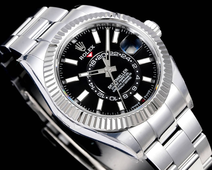 最高級ロレックススーパーコピー ROLEX Sky Dweller スカイドゥエラー ブライトブラック 2630148 ロレックス 腕時計 メンズ - 画像 (2)