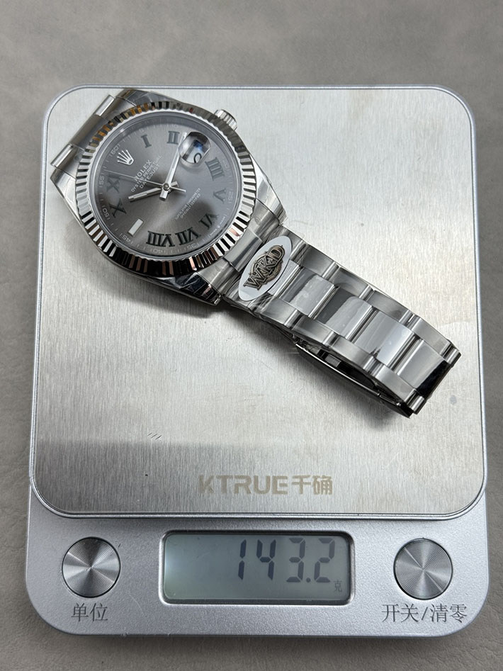 最高級ロレックススーパーコピー ROLEX デイトジャスト41 スレートローマ オイスター ステンレススチール グレー 2630182 ロレックス 時計 安い順 - 画像 (3)
