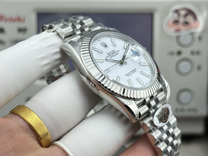 最高級ロレックススーパーコピー ROLEX デイトジャスト41 126334 ジュビリーブレス メンズ 腕時計 ホワイト 2630186 ロレックス コピー 店舗 - 画像 (5)