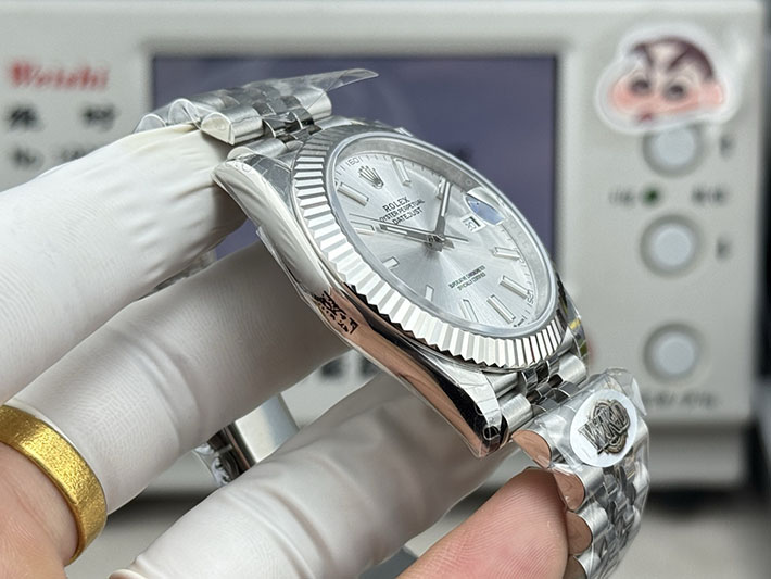 最高級ロレックススーパーコピー ROLEX デイトジャスト41 126334 ジュビリーブレス メンズ 腕時計 シルバー 2630188 ロレックスコピー評判 - 画像 (5)