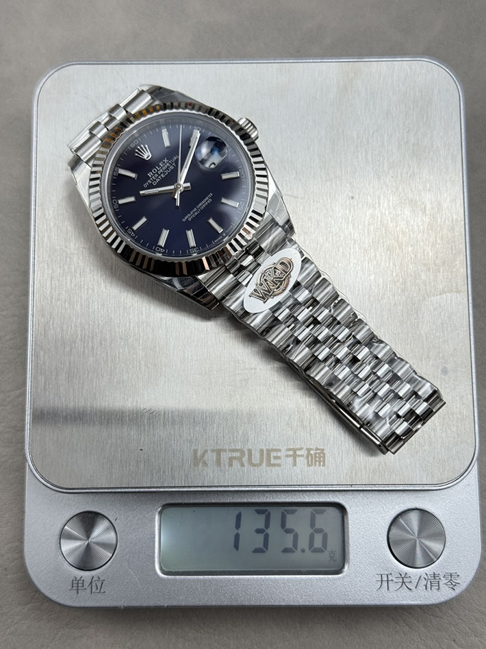 最高級ロレックススーパーコピー ROLEX デイトジャスト41 126334 ジュビリーブレス メンズ 腕時計 ネイビー 2630190 ロレックススーパーコピー池袋 - 画像 (3)