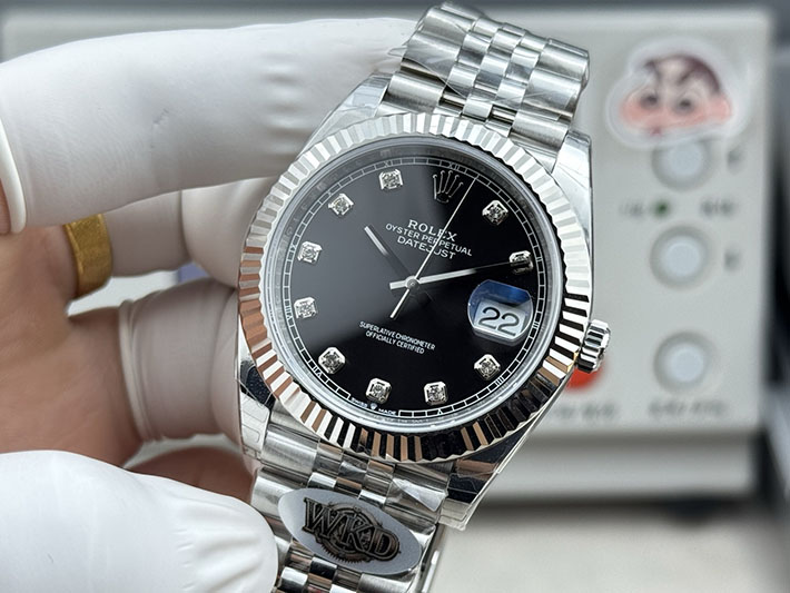 最高級ロレックススーパーコピー ROLEX デイトジャスト41 126334 ジュビリーブレス メンズ 腕時計 ブラック 2630192 ロレックス スーパーコピー腕時計 - 画像 (7)