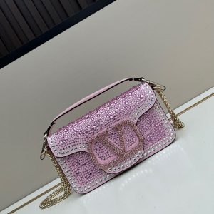 ヴァレンティノ バッグ ピンク