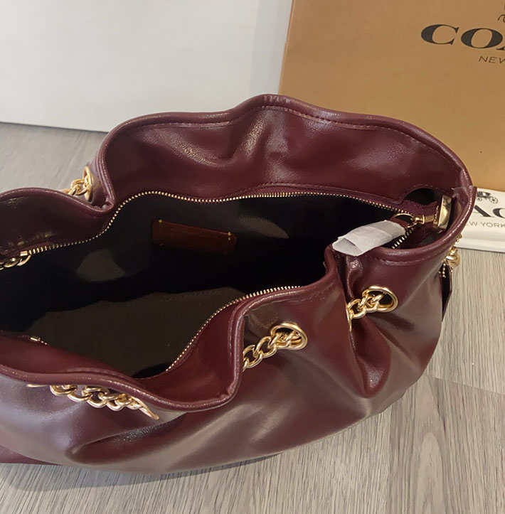 最高級コーチスーパーコピー COACH エヴリン ショルダー バッグ・キルティング メイプル CDR00 SVMPL コーチ バッグ 斜 めがけ 新作 - 画像 (3)