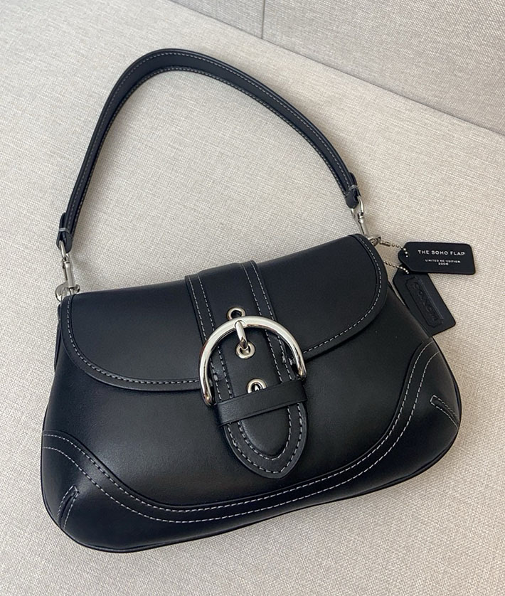 最高級コーチスーパーコピー COACH CR699 ソーホー ワンショルダーバッグ ソーホーバッグ ブラック 2629239 コーチ バッグ 斜 めがけ 新作 - 画像 (9)