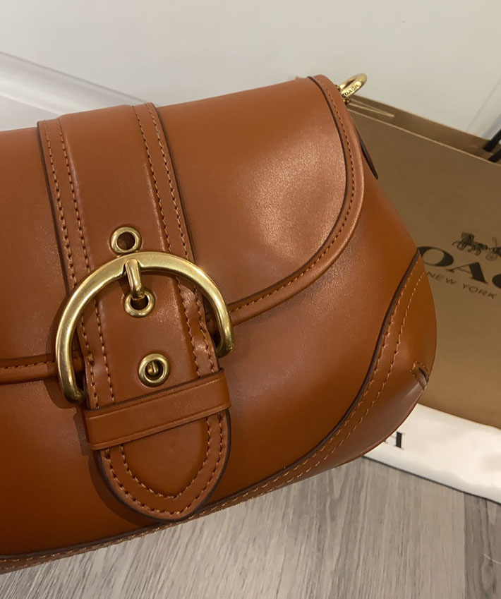 最高級コーチスーパーコピー COACH CR699 ソーホー ワンショルダーバッグ ソーホーバッグ ハニー ブラウン 2629241 コーチ バッグ 斜 めがけ アウトレット - 画像 (6)