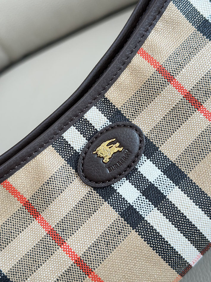 最高級バーバリースーパーコピー Burberry Mini Check ミニ ハイランド ショルダーバッグ ブラウン 2629246 バーバリー バッグ アウトレット - 画像 (7)