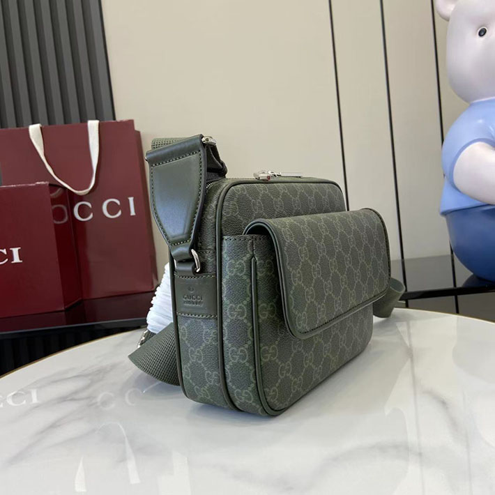 グッチ直営アウトレット店 GUCCI メンズ GG パターン スモール クロスボディバッグ 795479 FAFAI 8489 グッチ バッグ メンズ ショルダー - 画像 (6)