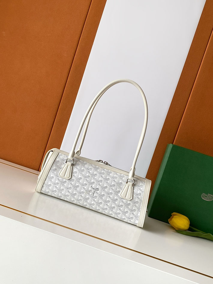 最高級ゴヤールスーパーコピー GOYARD ボンボニエールバッグ ハンドバッグ ホワイト BONBONPMLTY50CL50P ゴヤール バッグ 値段 - 画像 (8)