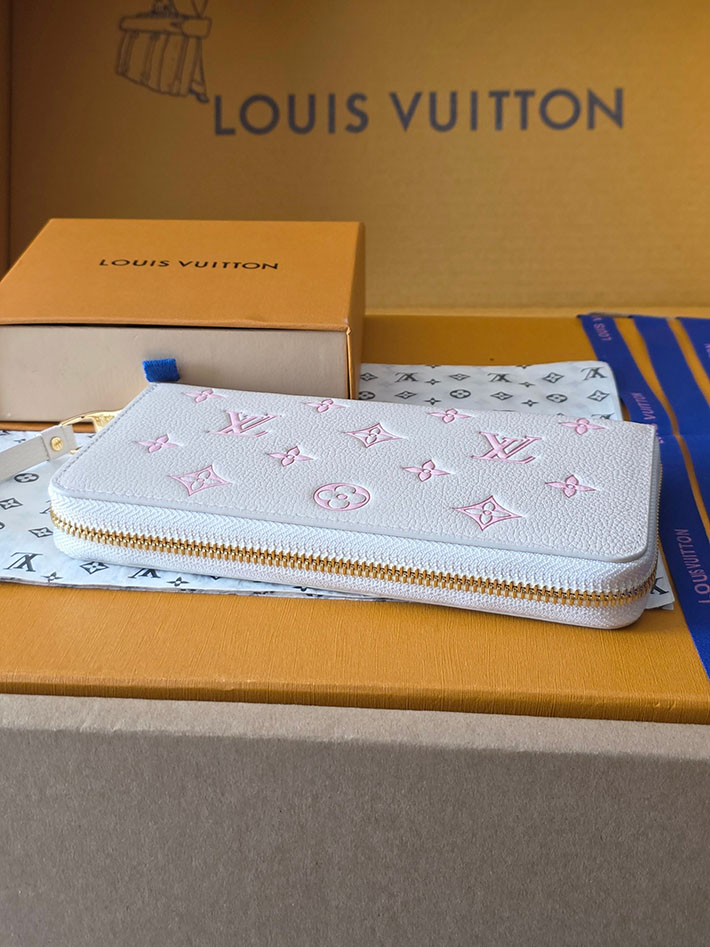 ルイヴィトン販売店舗 財布 レディース LV ジッピー・ウォレット モノグラム・ミルキーホワイト、ピーチ 2629345 ルイヴィトン 長財布 人気ランキング - 画像 (7)